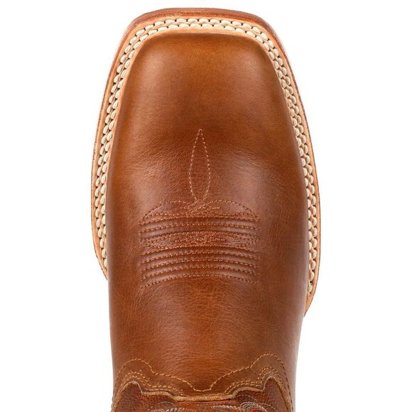 Durango Womens/Ladies Arena Pro Full Grain Leather Cowboy Boots / Chestnut - Picture 6 of 6
